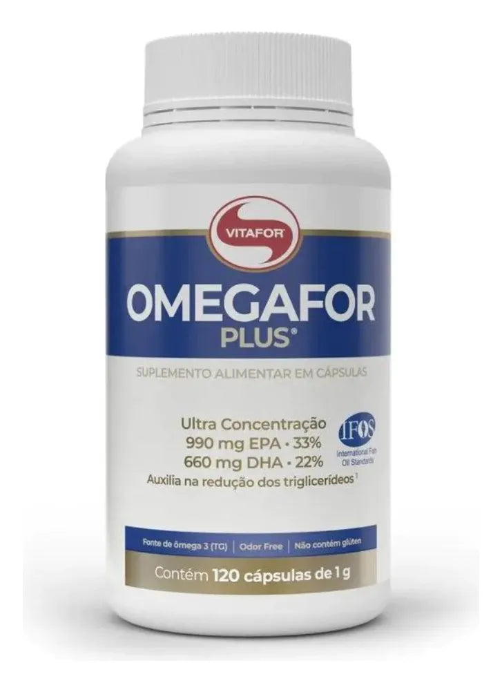 OMEGAFOR PLUS VITAFOR – 120 CÁPSULAS