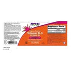 VITAMINA D3 NOW FOODS 10.000 UI – 120 SOFTGELS