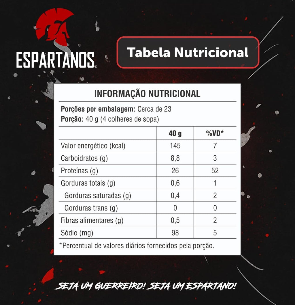Whey Protein Fusion Isolate Baunilha 900g - Espartanos